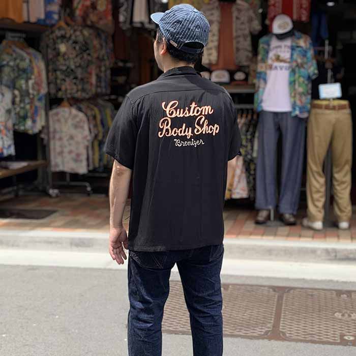 StyleEyes★バックチェーンステッチ★レーヨンボーリングシャツ★美品★M スタイルアイズ シュガーケーン アメカジ ボウリングシャツ
