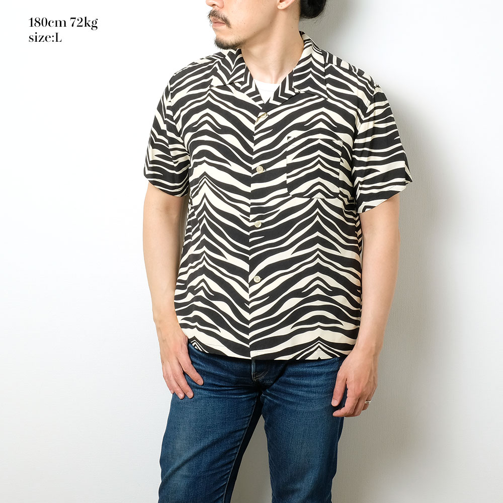 STAR OF HOLLYWOOD 幾何学模様50s レーヨンシャツsize M STAR OF HOLLYWOOD 幾何学模様50s レーヨンシャツsize M star of