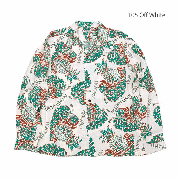 SUN SURF サンサーフ SS29005 アロハシャツ 長袖 ハワイアンシャツ 洋