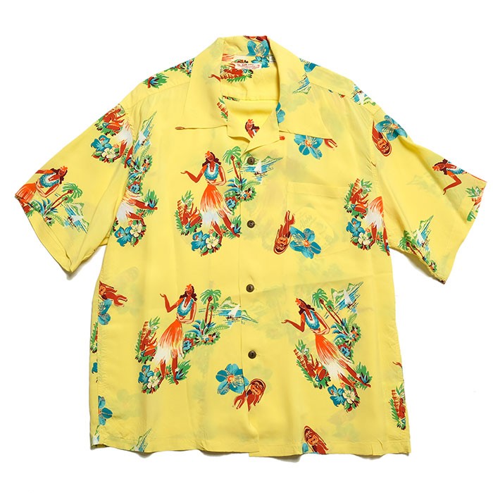 SUN SURF (サンサーフ) 半袖 レーヨン ハワイアンシャツ 