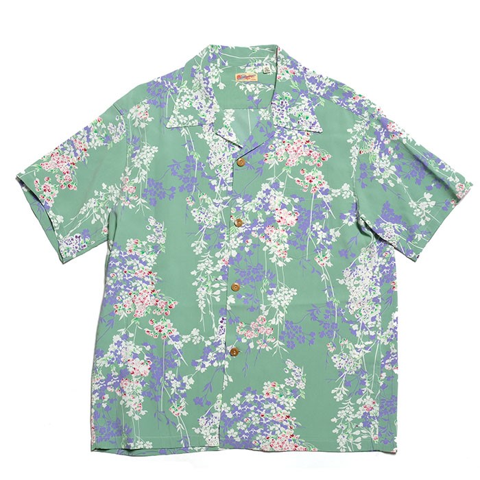 SUNSURF KILOHANA “CHERRY BLOSSOMS” XL - アロハシャツ・かりゆしウェア