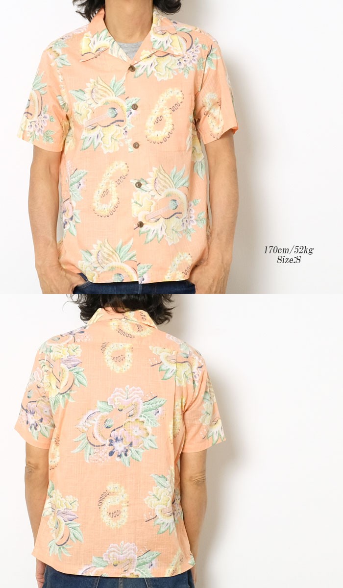 SUN SURF SURF（サンサーフ） コットンリネン スラブヤーン 半袖 