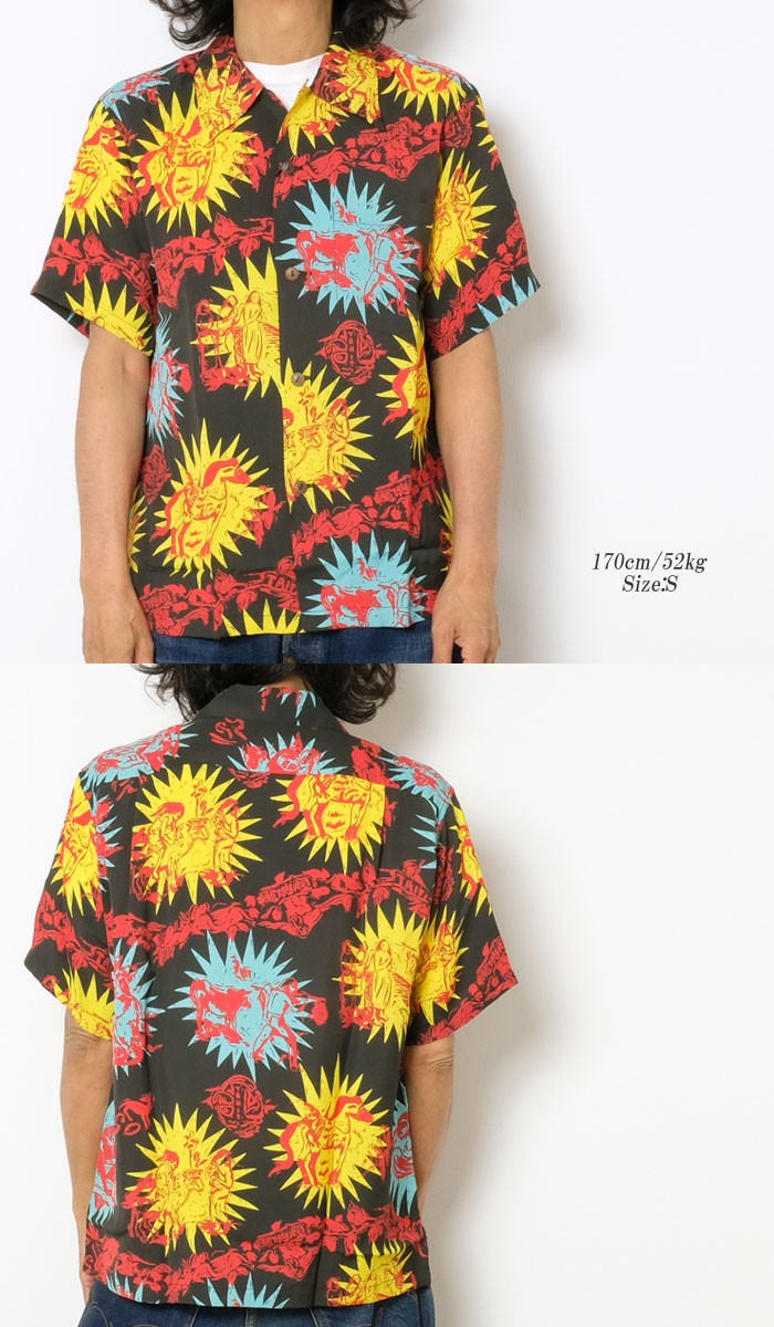 SUN SURF KEONI OF HAWAII（ケオニ オブ ハワイ） 半袖レーヨン