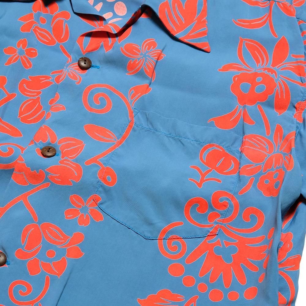 新品 サンサーフ XL アロハシャツ ハワイアンスカルボーダー SS38806 美品】サンサーフスカルボーダー柄