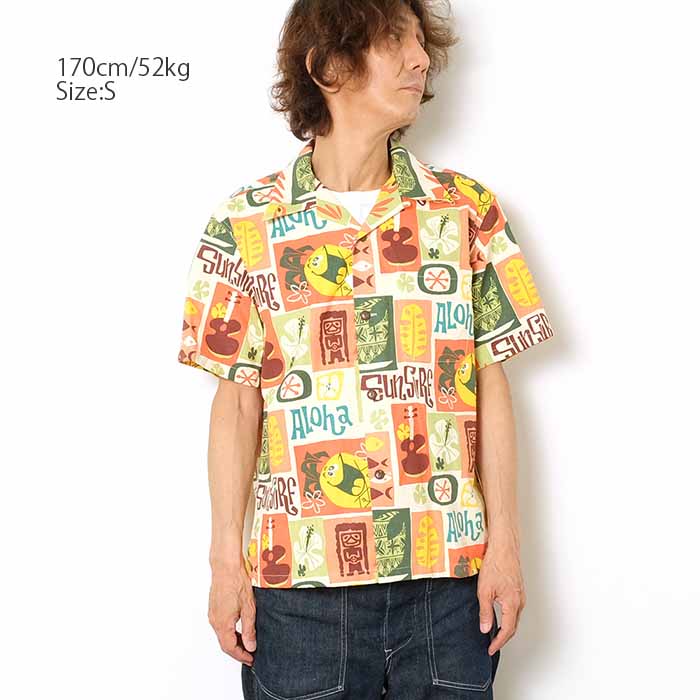 SUN SURF SURF（サンサーフ）by MOOKIE コットンリネン スラブ 半袖