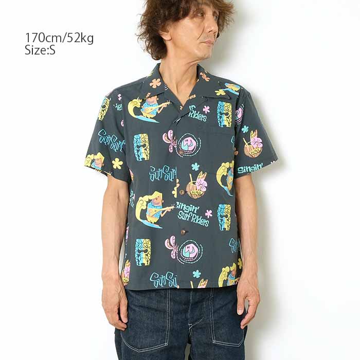 SUN SURF SURF（サンサーフ） by MOOKIE コットンシアサッカー 半袖