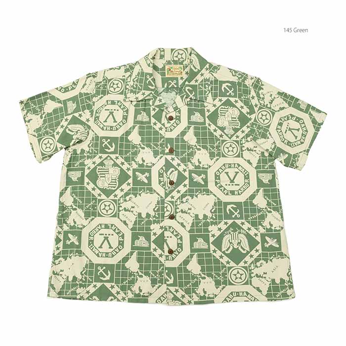 SUN SURF サンサーフ SS39281 コットンキャンバス オープンシャツ  