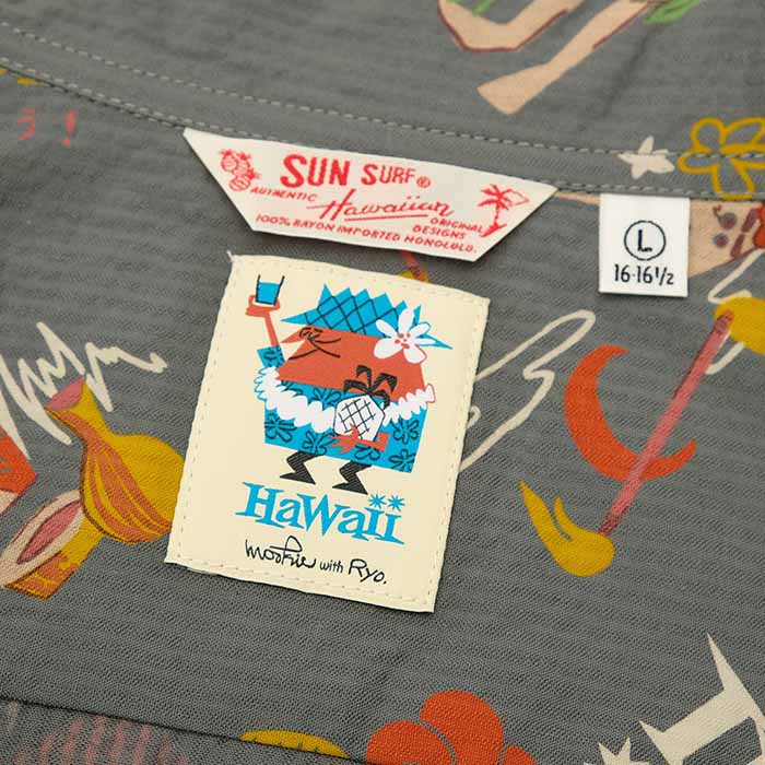 SUN SURF サンサーフ SS39537 コットンシアサッカー オープン