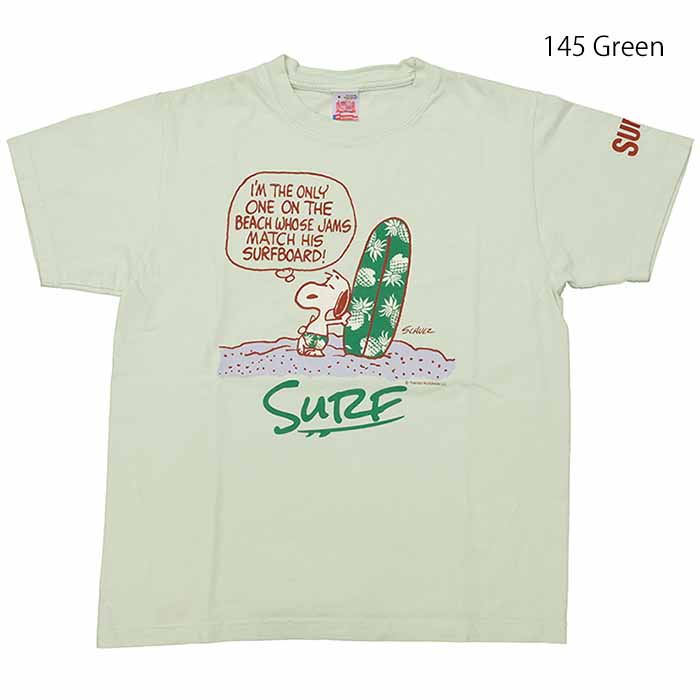 サンサーフ×ピーナッツ SUN SURF×PEANUTS SS79166 Tシャツ TEE スヌーピー コラボ サーフボード メンズ | ヒノヤ