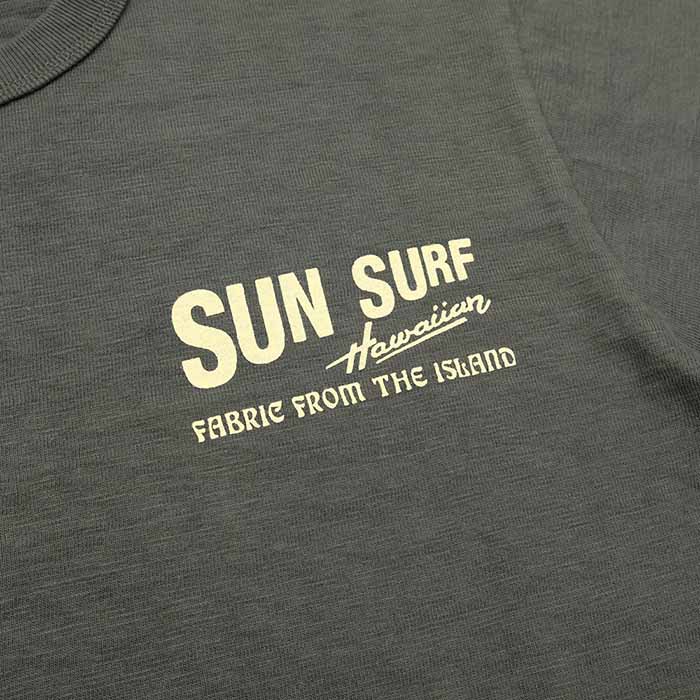 SUN SURF サンサーフ SS79378 Tシャツ 半袖 プリント - SUNSURF LOGO