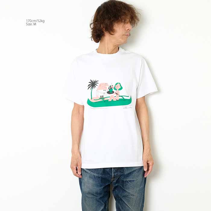 SUN SURF サンサーフ SS79384 Tシャツ by 柳原良平 ムーキーサトウ