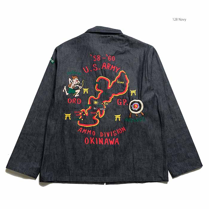 TAILOR TOYO テーラー東洋 TT15881 沖縄ジャケット ブルーデニム ワン