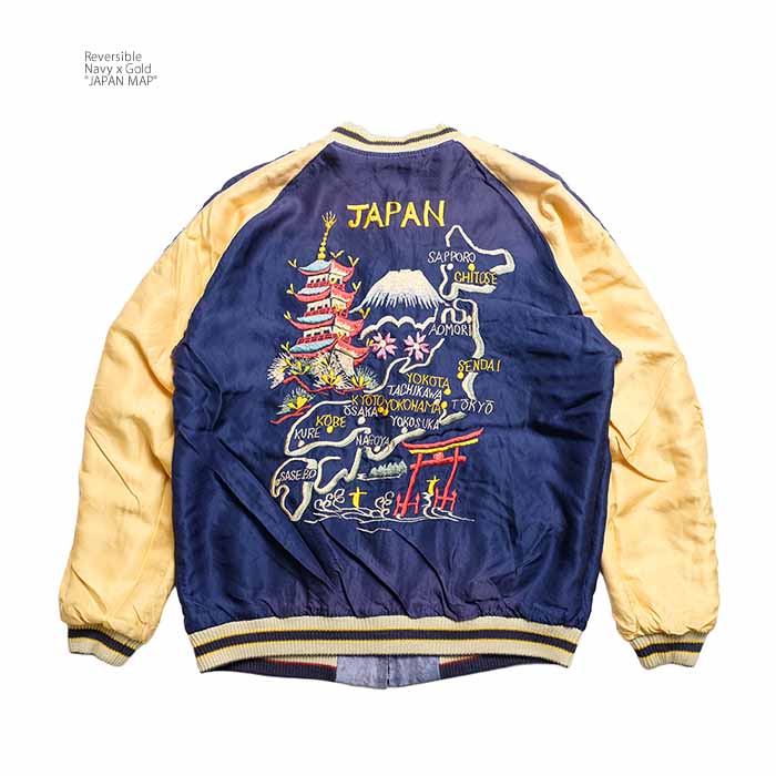 TAILOR TOYO テーラー東洋 TT15907 アセテート サテン スカジャン 色