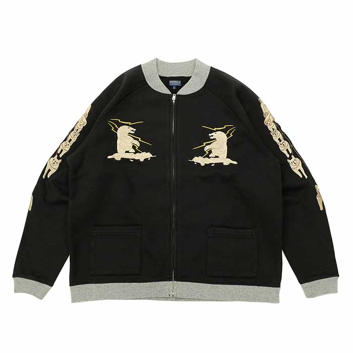 TAILOR TOYO テーラー東洋 TT69475 スカ ジップスウェット 刺繍