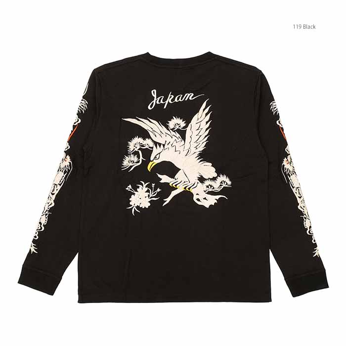 TAILOR TOYO テーラー東洋 TT69647 スカ ロンT 鷲 刺繍 - EAGLE メンズ