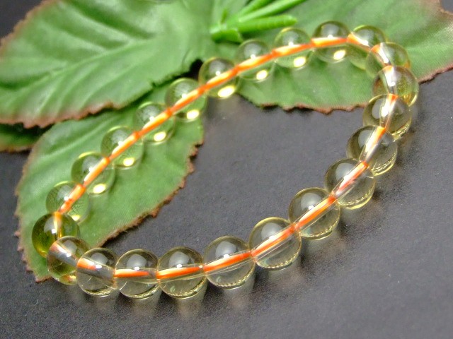 期間限定半額】≪g3-35H≫○8mm○5A○シトリン 黄水晶○ブレスレット