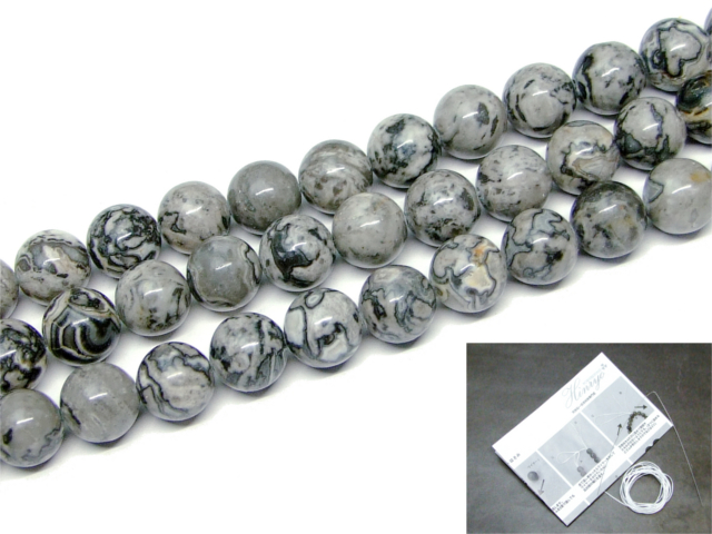 天然石 パワーストーン g3-3341C フォーティフィケーションアゲート