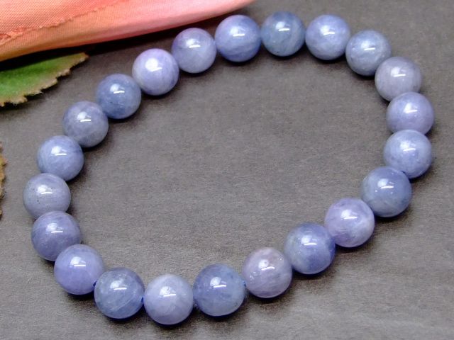 天然石 パワーストーン 63781 タンザナイト 9mm AA ブレスレット 内径