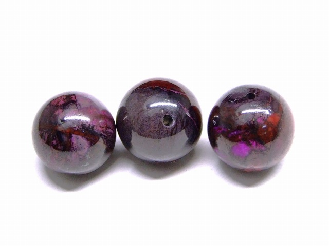 天然石 パワーストーン 65824 スギライト 14mm AA 1粒売り 杉石 鑑別済