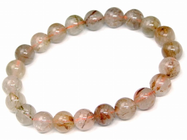 天然石 パワーストーン 50935 5mm A ブラック ルチル クォーツ 針水晶