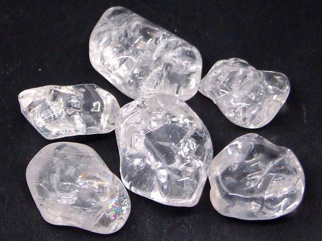 天然石 パワーストーン 63148 虹入り ディープローズクォーツ 18mm