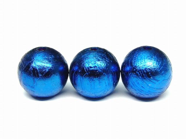 天然石 パワーストーン 65163 ブルー ギベオン 鉄隕石 12mm 5A 1粒売り