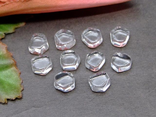天然石 パワーストーン 63512 10個セット 7mm〜8mm 水晶 クリスタル