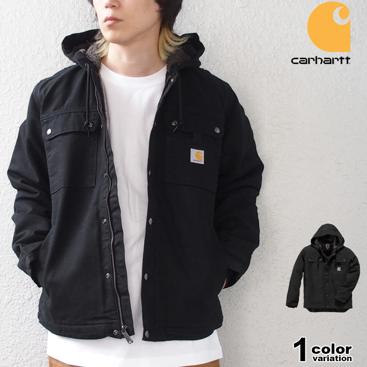 Carhartt（カーハート） ダックジャケット シェルパ 裏地付き WASHED