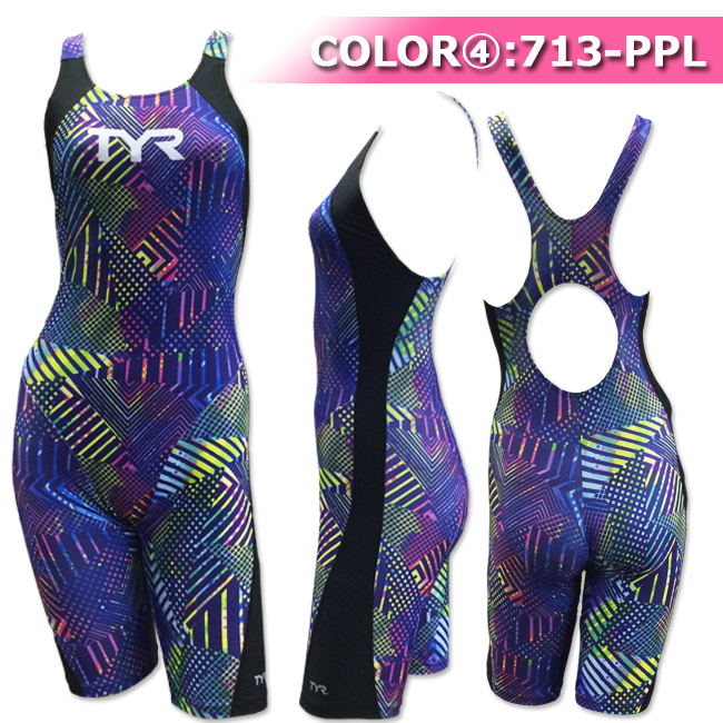 TYR ティア 水着 練習用 フィットネス トレーニング レディース 水着 オールインワン スパッツスーツ レッグスーツ 大きいサイズ対応｜hiphopdope｜05