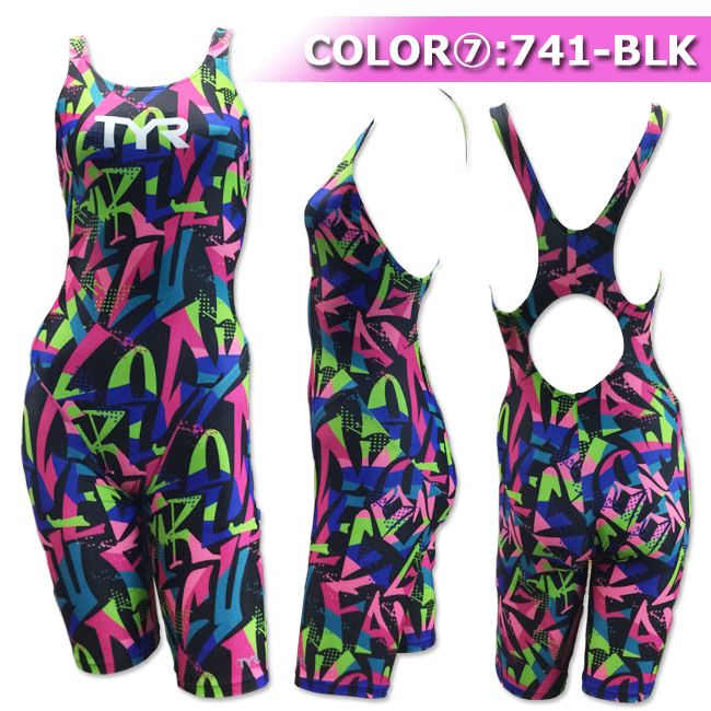 TYR ティア 水着 練習用 フィットネス トレーニング レディース 水着 オールインワン スパッツスーツ レッグスーツ 大きいサイズ対応｜hiphopdope｜08