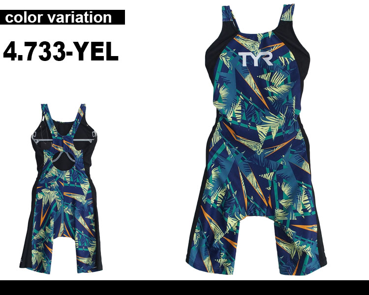 TYR ティア 水着 練習用 フィットネス トレーニング レディース 水着 オールインワン スパッツ...