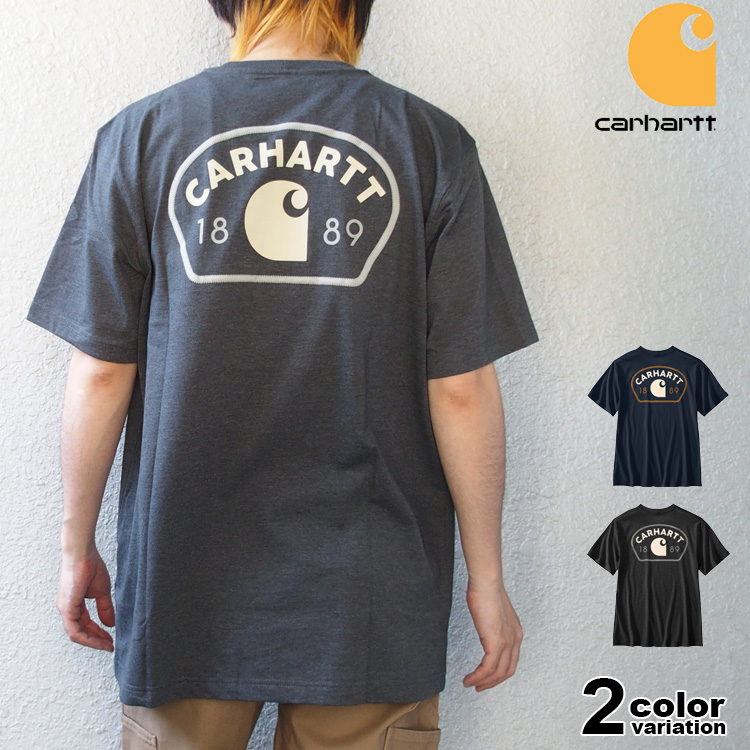 ★Carhartt★ポケット シャムロック グラフィック Tシャツ Carhartt カーハート Tシャツ メンズ トップス カットソー 半袖T