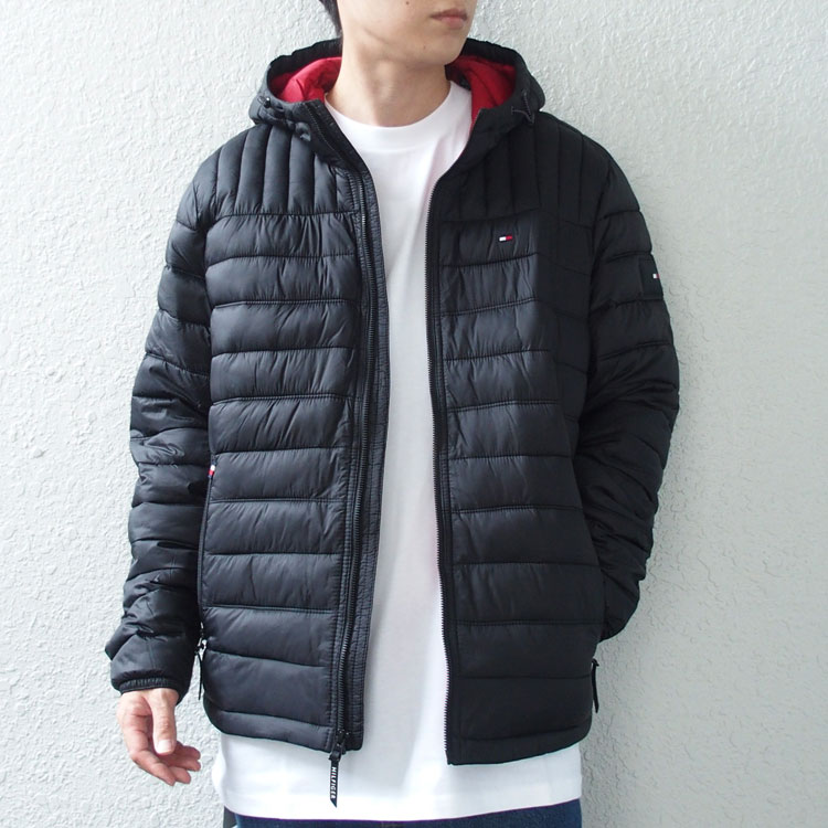 中綿ジャケット TOMMY HILFIGER 150AN555 ブラック L-