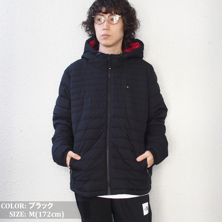 TOMMY HILFIGER（トミー・ヒルフィガー） 中綿ジャケット フード 中綿