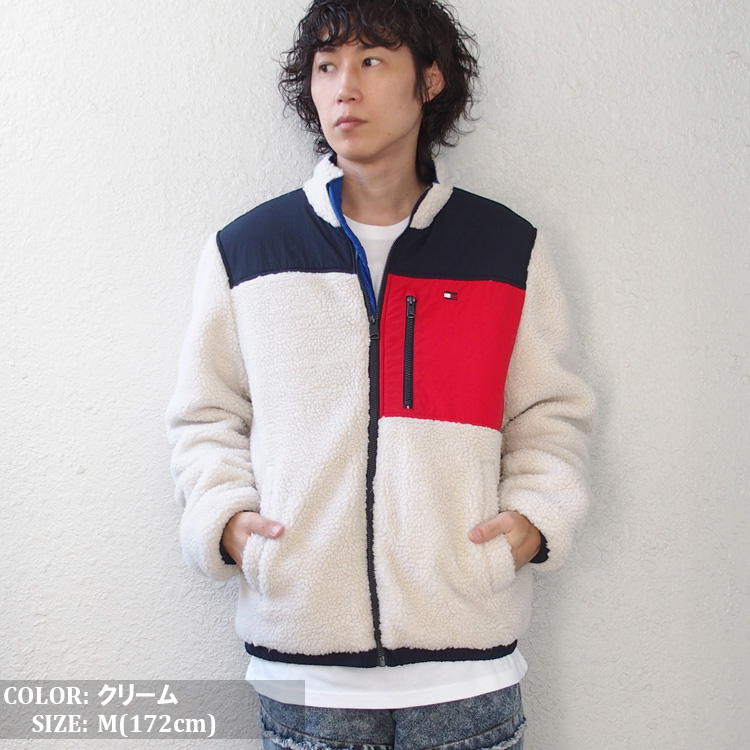 ★数回着用美品★ トミーヒルフィガー　 ボアフリース　ジャケット　152サイズ 151as573-02.jpg
