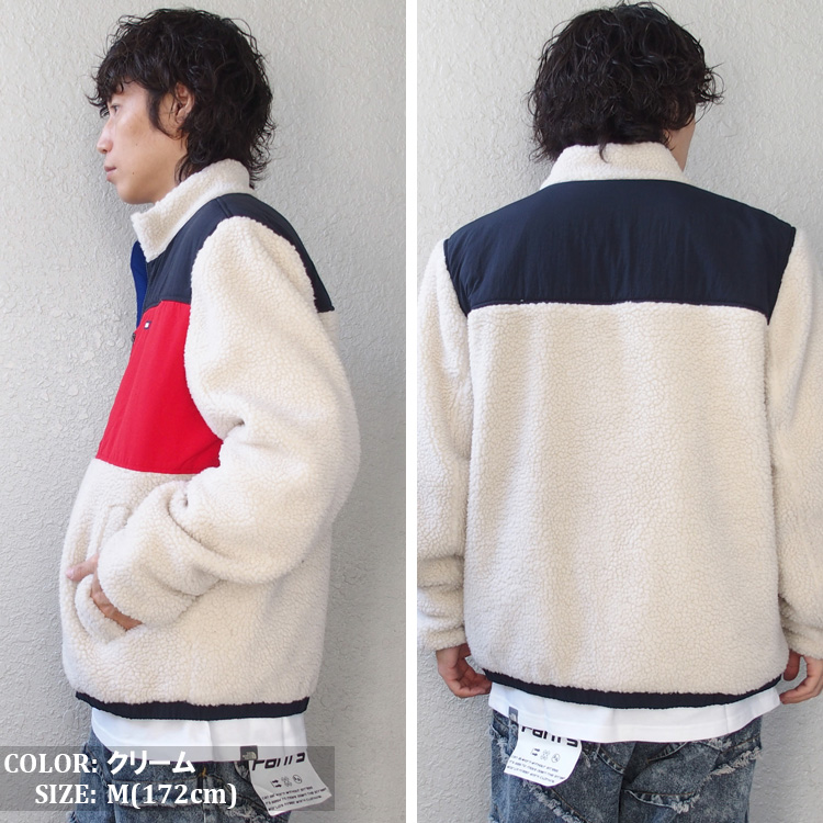 TOMMY HILFIGER（トミー・ヒルフィガー） ボア フリース ジャケット