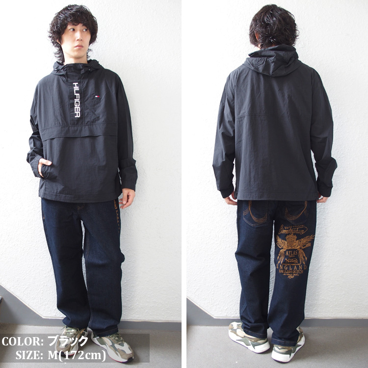 レアtpablow着HilfigerナイロンジャケットXLhiphop レアtpablow着tommyHilfigerナイロンジャケットXLhiphop