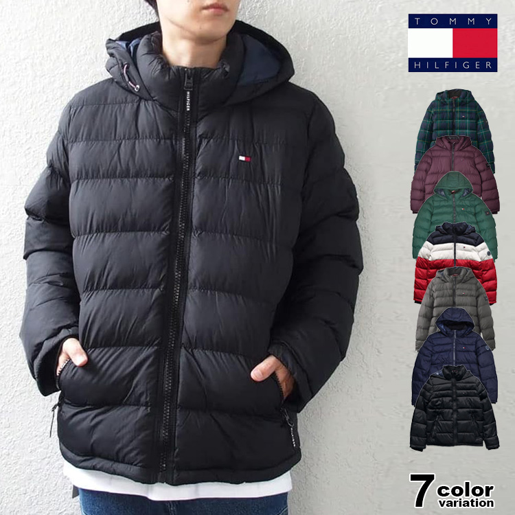 TOMMY HILFIGER（トミー・ヒルフィガー） 中綿ダウンジャケット フード