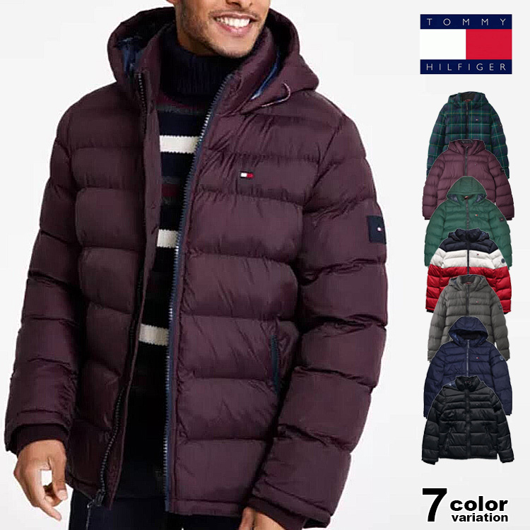 TOMMY HILFIGER（トミー・ヒルフィガー） 中綿ダウンジャケット フード