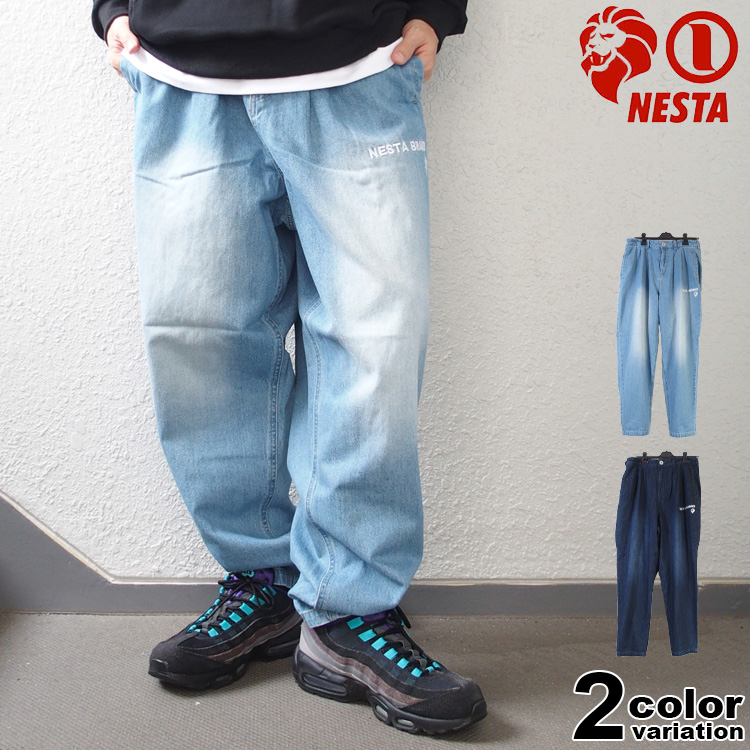 NESTA BRAND（ネスタブランド） デニムパンツ ジーンズ ワイドパンツ