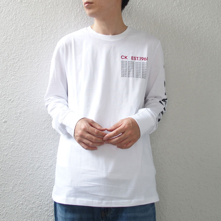 カルバン クライン Tシャツ 長袖 ロンT CALVIN KLEIN メンズ トップス