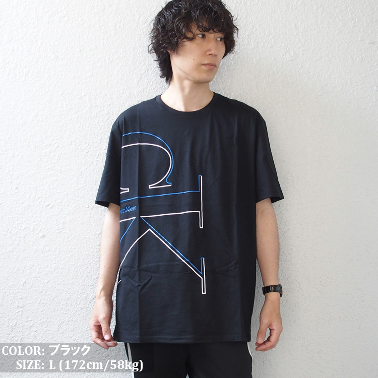 カルバン クライン Tシャツ 半袖 CALVIN KLEIN メンズ トップス US 