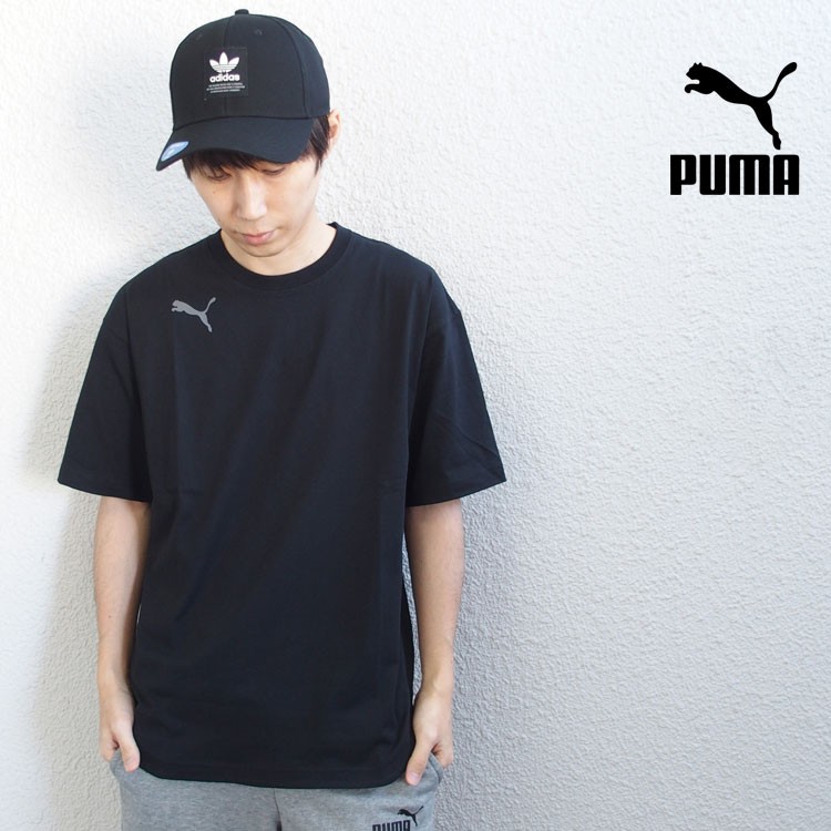 PUMA プーマ Tシャツ 半袖 Tシャツ メンズ リラックスフィット 大きいサイズ対応 トップス