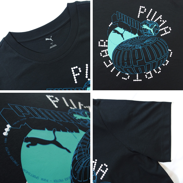 PUMA（プーマ） 半袖 Tシャツ グラフィックス エクスキューション T