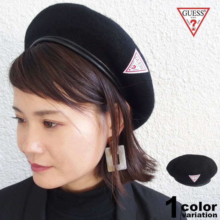 追尾/関税/送料込 Guess クラッシックロゴ フェイクレザー CAP ai3a8913hf-01.jpg
