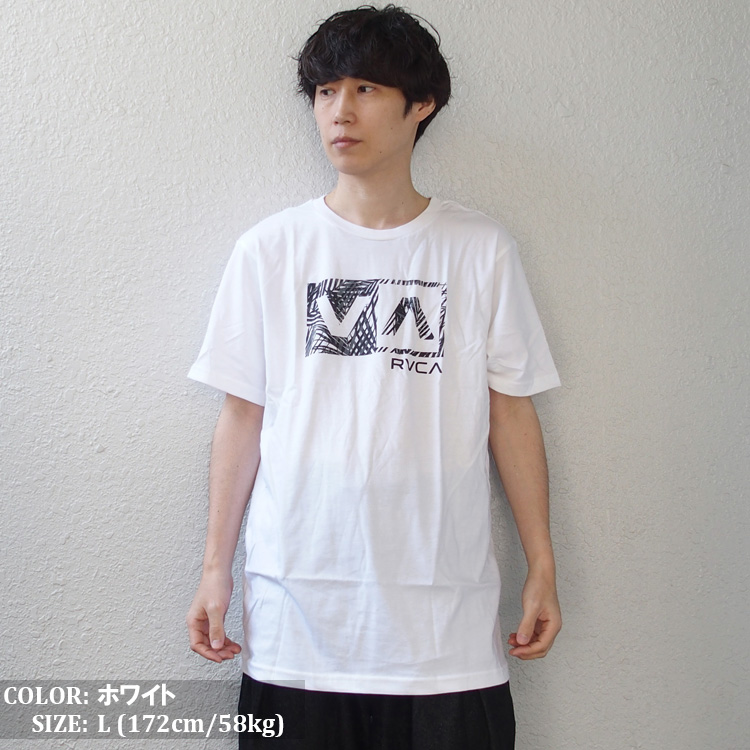 【RVCA】メンズ STANDARD BOX RVCA SS Ｔシャツ RVCA】メンズ STANDARD BOX RVCA SS Tシャツ (RVCA/Tシャツ