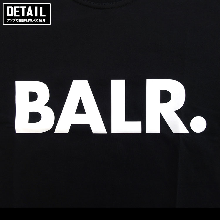 BALR.T-SHIRT黒ｓサイズ　Ｂ1112.1048 BRAND STRAIGHT T SHIRT JET BLACK – BALR.