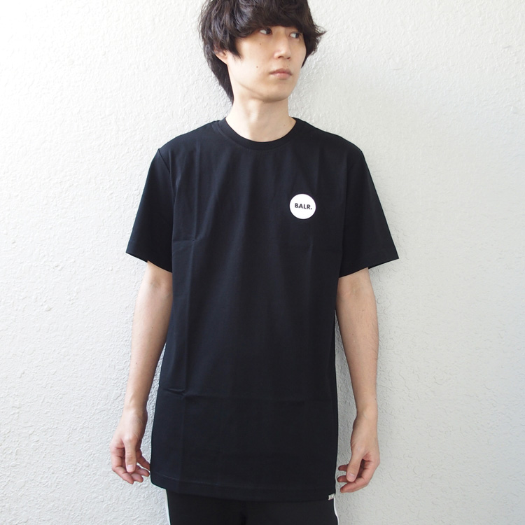 BALR. ボーラー Tシャツ 半袖 B1112.1184 ラバーロゴ オラフ ストレート ラウンド...