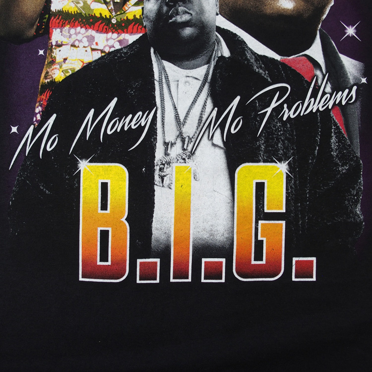 boohoo MAN★半袖 Tシャツ★ノトーリアス・B.I.G. ビギー★黒★ OFFICIAL LICENSE ARTIST アーティスト Tシャツ READY TO DIE S