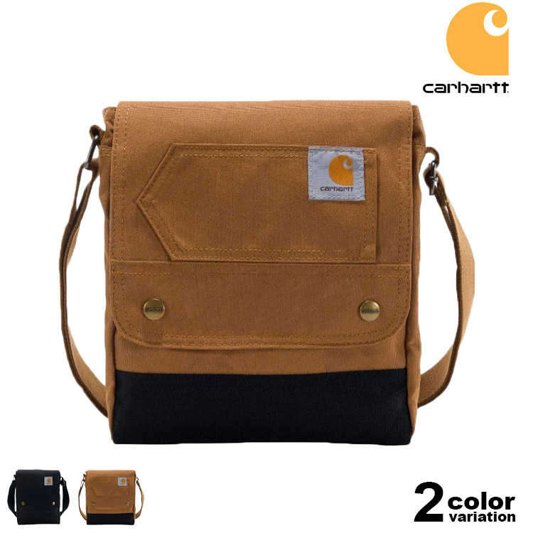Carhartt ☆ ショルダーバッグ Plains Strap Bag Carhartt Plains Strap Bag - Black | Always in Colour